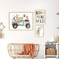 Pip+Phee Born to be Wild Art Print