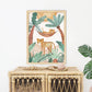 Pip+Phee Jungle Horizon Cheetah Art Print