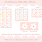 Pip+Phee Daisy Fabric Wall Decals - Medium Size - White Daisy Set