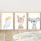 Pip+Phee Australian Animals Kangaroo Art Print