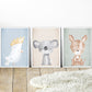 Pip+Phee Australian Animals Kangaroo Art Print