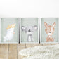 Pip+Phee Australian Animals Kangaroo Art Print