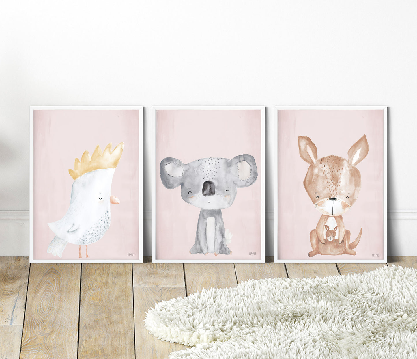 Pip+Phee Australian Animals Koala Art Print