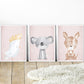 Pip+Phee Australian Animals Kangaroo Art Print