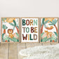 Pip+Phee Jungle Horizon Lion Art Print