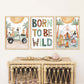 Pip+Phee Safari Camp Jungle Adventures Art Print - Portrait