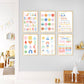 Pip+Phee Clever Cookie Count to 10 Art Print - Bright