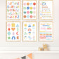 Pip+Phee Clever Cookie Weather Art Print - Bright
