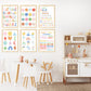 Pip+Phee Clever Cookie Count to 10 Art Print - Bright