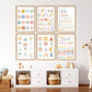 Pip+Phee Clever Cookie Alphabet Art Print - Dusty Pastel
