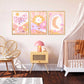 Pip+Phee Daisy Butterfly Art Print - Bright