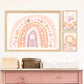 Pip+Phee Daisy Fields Art Print - Dusty Peach