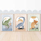 Pip+Phee Dino Riders Trex Arch Art Print