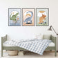 Pip+Phee Dino Riders Brontosaurus Arch Art Print