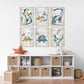Pip+Phee Dinosaur Triceratops Watercolour Art Print