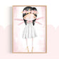 Pip+Phee Fairy Art Print - Different Hair colours