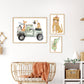 Pip+Phee Jungle Mates Crocodile Art Print
