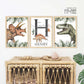 Pip+Phee JurassicTrex Jungle Leaves Art Print