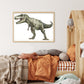 Pip+Phee Jurassic Trex Art Print