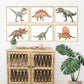 Pip+Phee Jurassic Velociraptor Art Print