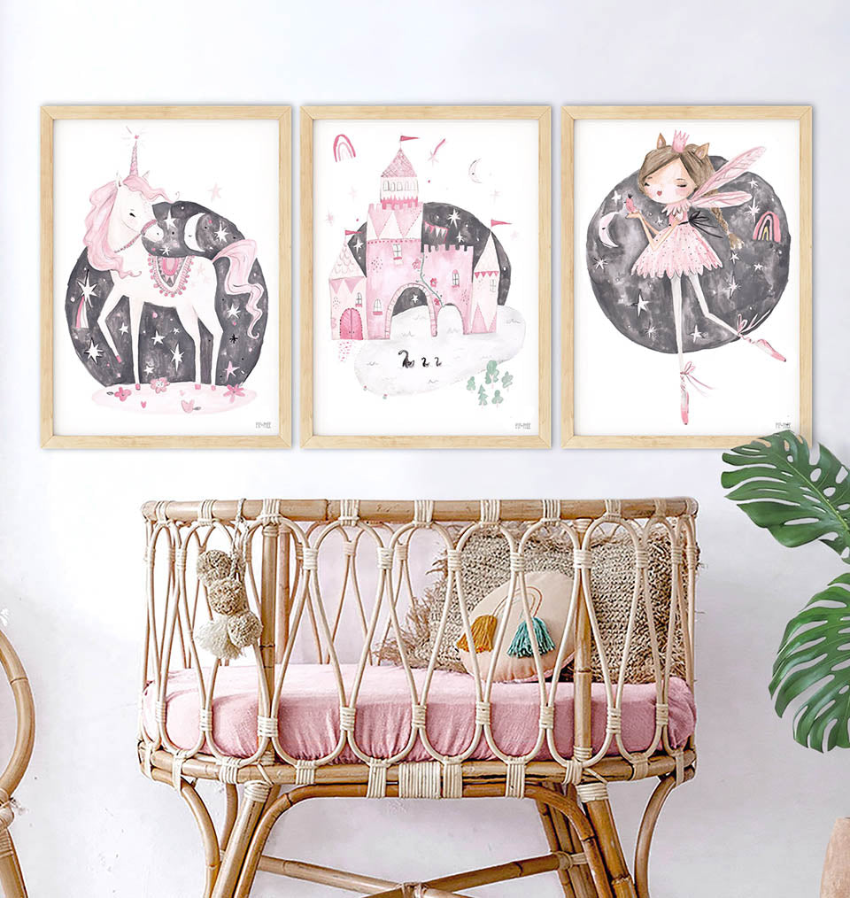 Pip+Phee Luna Pixie Art Print
