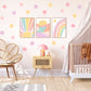 Pip+Phee Sunny Days Mountain Art Print - Pastels