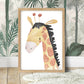 Pip+Phee Safari Four Jungle Giraffe Art Print