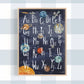 Pip+Phee Space Alphabet Art Print