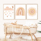 Pip+Phee Spring Rainbow Art Print - Sand