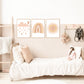 Pip+Phee Spring Rainbow Art Print - Sand