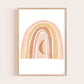 Pip+Phee Spring Rainbow Art Print - Sand