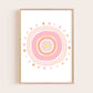 Pip+Phee Spring Sun Art Print - Pastels