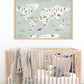 Pip+Phee Planet Earth Art Print - Sage