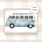 Pip+Phee Kombi Van Art Print - more colours available