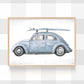 Pip+Phee Beetle Car Art Print - more colours available