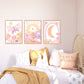 Pip+Phee Daisy Butterfly Art Print - Pastel