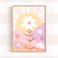 Pip+Phee Daisy Fields Art Print - Pastel