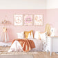 Pip+Phee Daisy Unicorn Art Print - Dusty