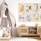 Pip+Phee Jungle Club Zebra Art Print