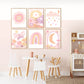 Pip+Phee Spring Rainbow Art Print - Pastels