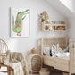 Pip+Phee Jungle Mates Crocodile Art Print