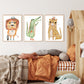 Pip+Phee Jungle Mates Crocodile Art Print