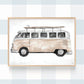 Pip+Phee Kombi Van Art Print - more colours available