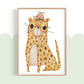 Pip+Phee Jungle Mates Cheetah Art Print