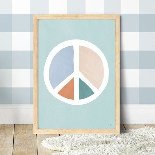 Pip+Phee Peace Symbol Art Print