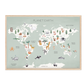 Pip+Phee Planet Earth Art Print - Sage