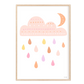 Pip+Phee Spring Rain Art Print - Pastels