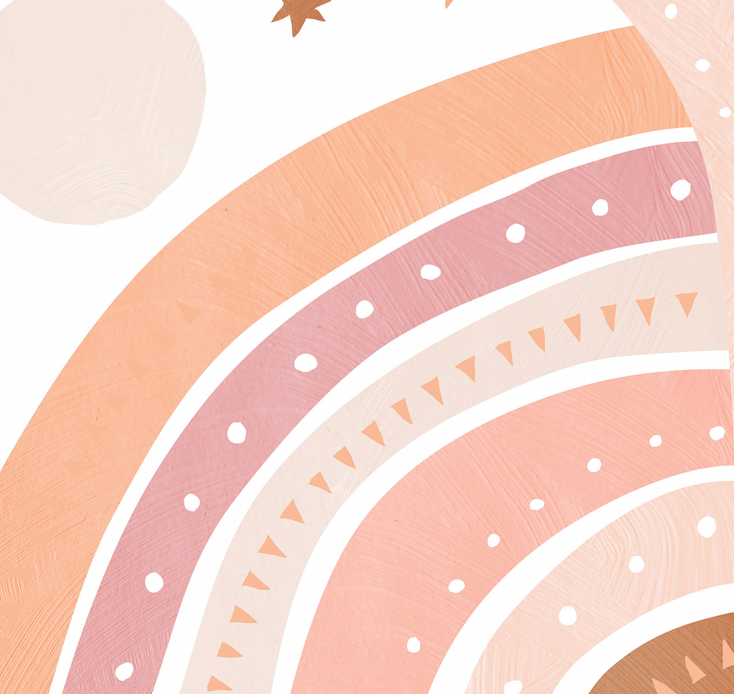 Pip+Phee Cosmic Rainbow Art Print - Dusty