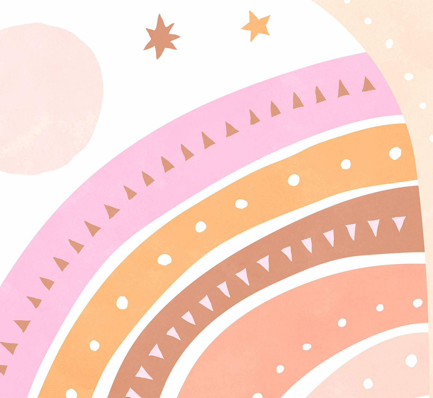 Pip+Phee Cosmic Rainbow Art Print - Bright