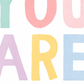 Pip+Phee You Are My Sunshine Art Print - Pastels